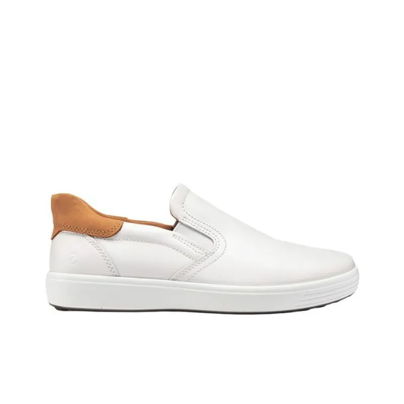Ecco Soft And Cool Size 7 Casual Shoes Men's White-1
