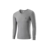 V-Neck Unlined Clothing (Light Gray) Soft 100% cotton/3A Antibacterial