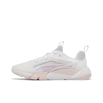 PUMA Zora Anti Slip Wear Resistant Low Top Casual Running Shoes Women's White Pink