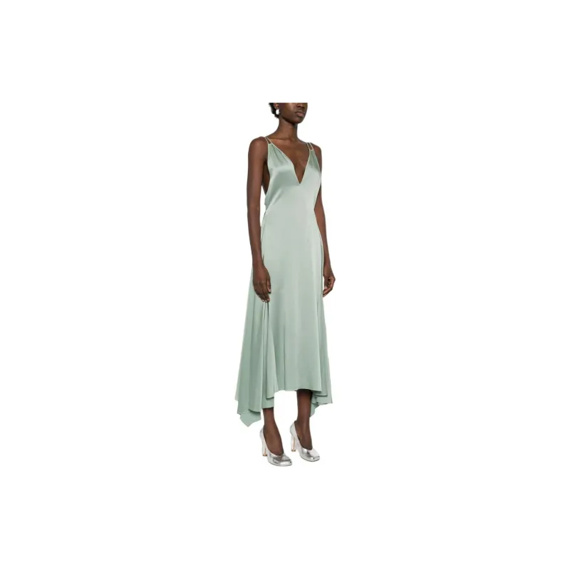 Lanvin Open back Midi Dress-3