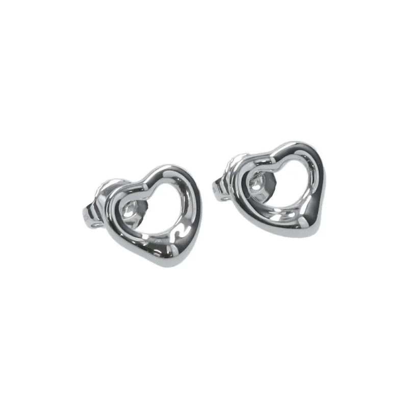 TIFFANY & CO. 925 Sterling Silver Earrings Unisex Silver-0