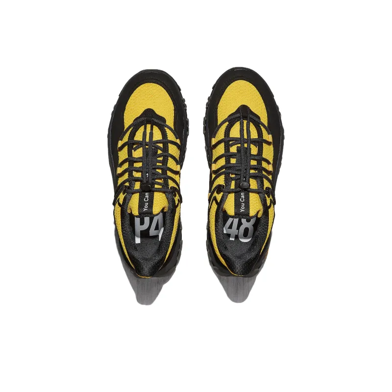 Vibram x P448 Low-Top Trekking Shoes Unisex Black Yellow-2