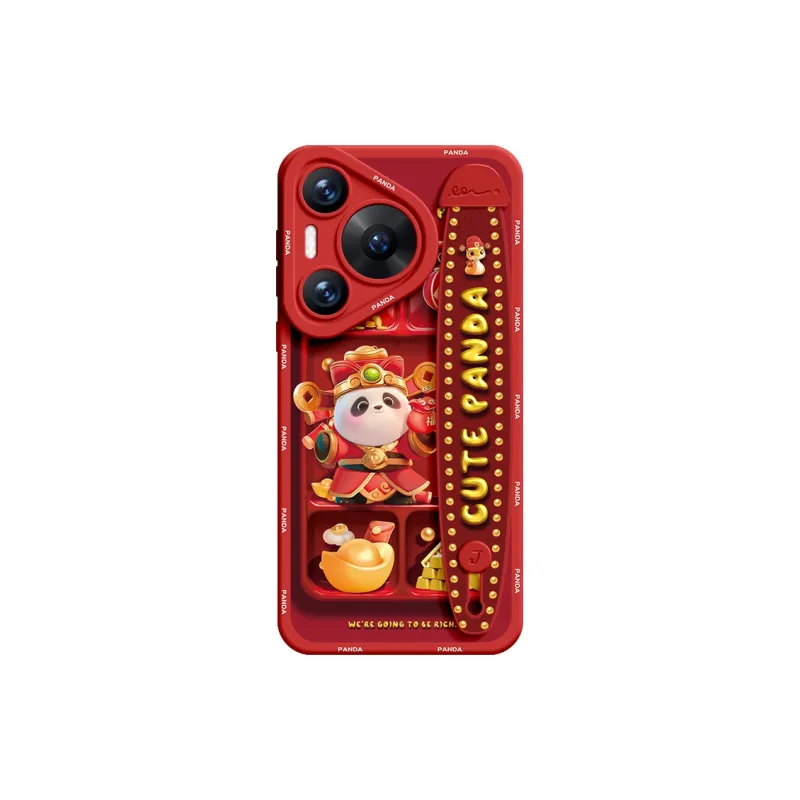 SUPER MOUSE Silicone Material Square Wealth God Phone Cases Compatible With Huawei Pura70/60/50/40/30/pro/pro+/Ultra-18