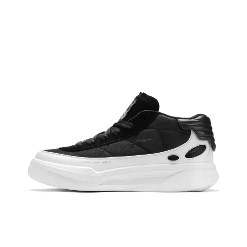 LOXKI Alpha Round Shoes High Mid-Top Skateboard Shoes Unisex