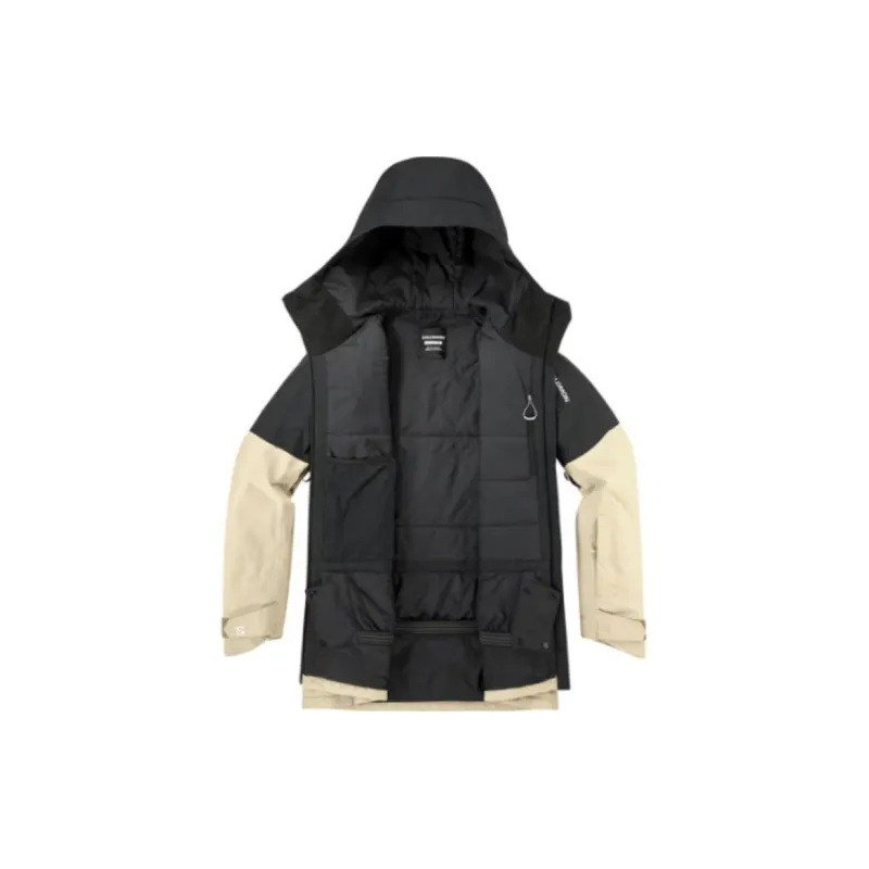 SALOMON Puffer Jacket Women's Beige-1