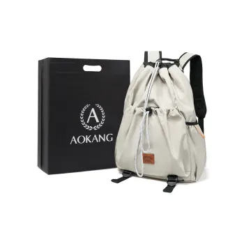 AOKANG Fabric Backpack Travel Laptop Bag Large Size Unisex Multicolor