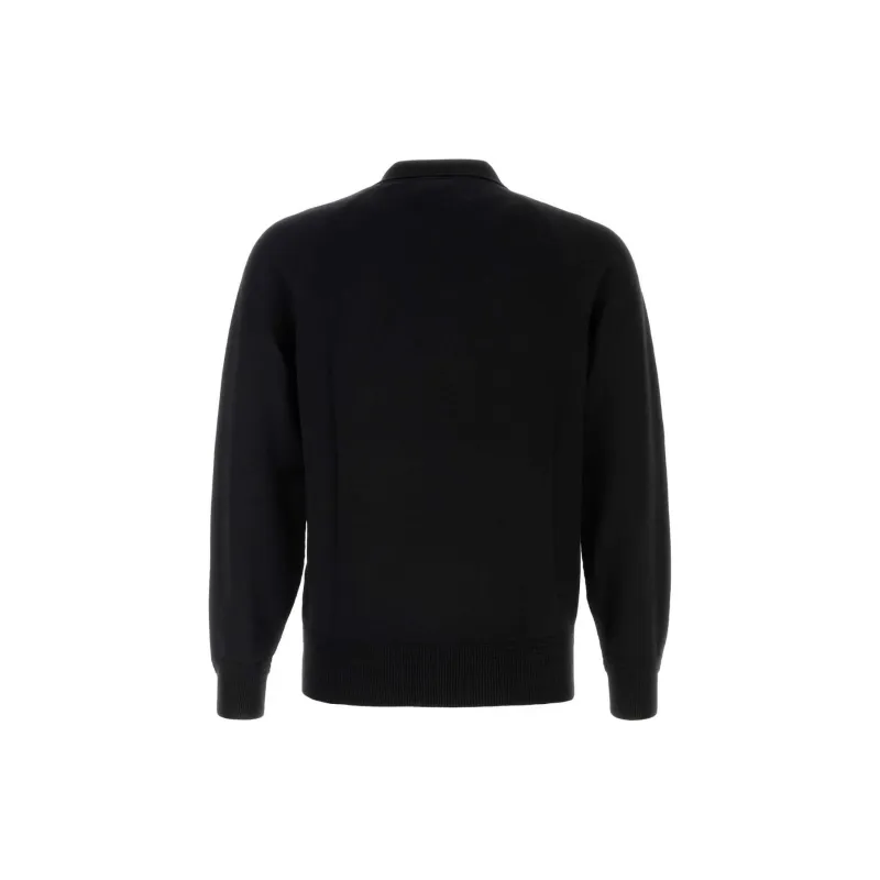TOM FORD Long Sleeved Knitted Polo Shirt-1