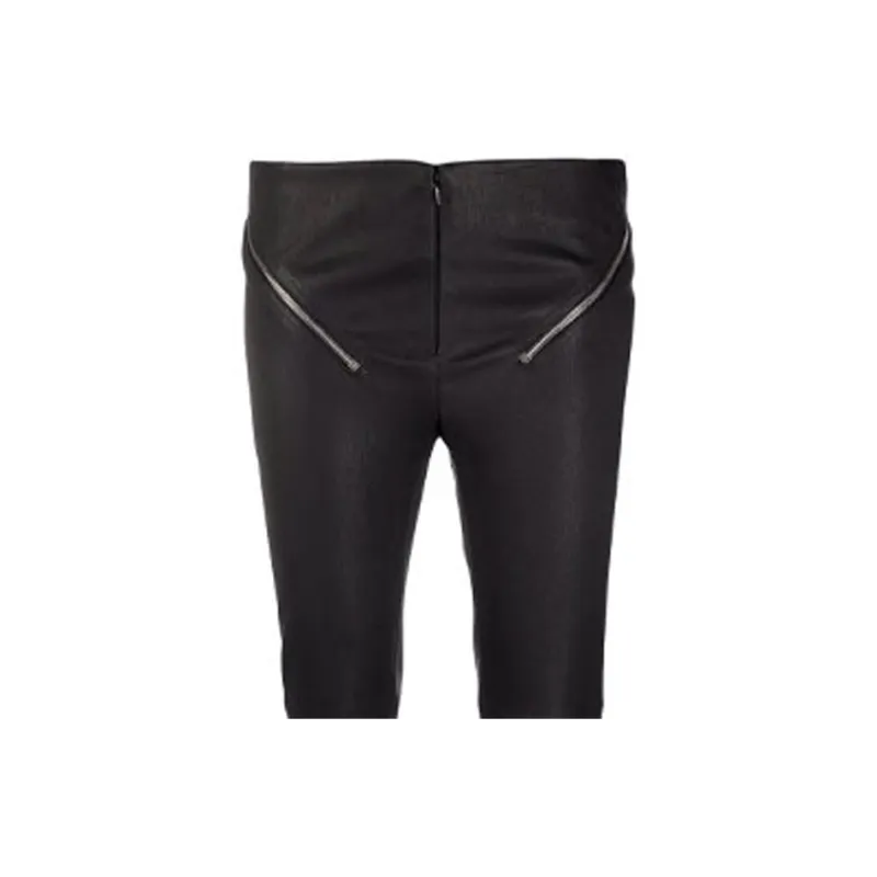 Givenchy Pants In Leather With Zip Details 'Black'-4