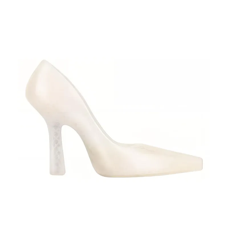 Balenciaga Slim Heel High Heels Women's White-1