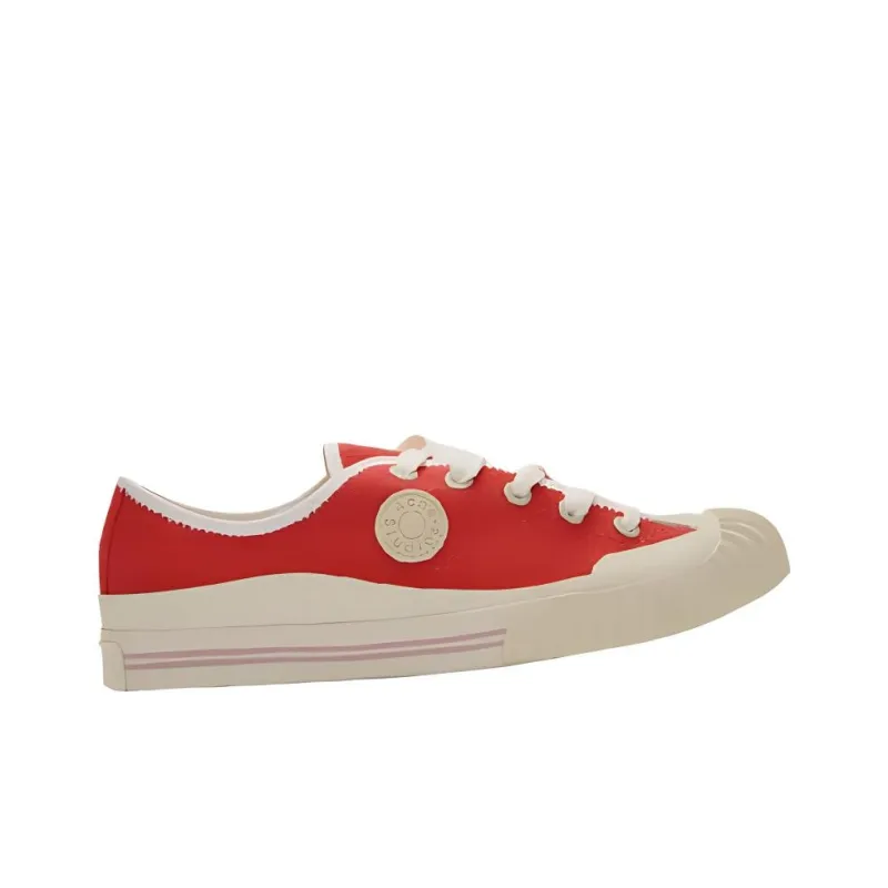 Acne Studios Low Top Skateboard Shoes Women's Red-1