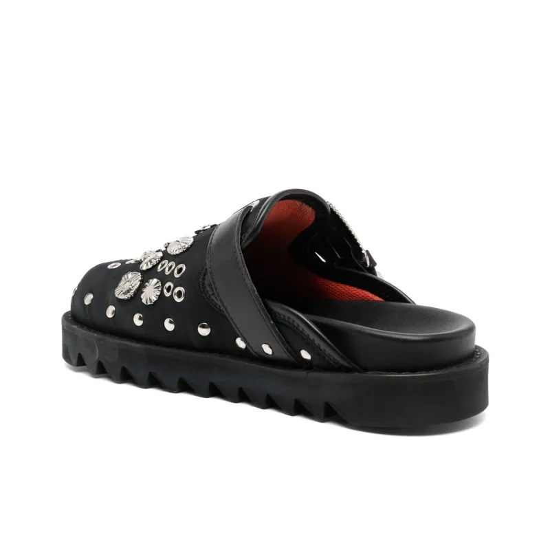 Toga Pulla Closed Toe Slippers Women's Black-3
