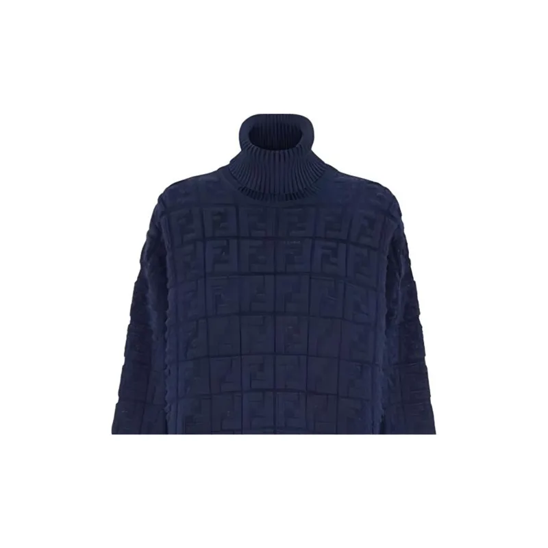 FENDI Sweaters Women's Blue-4