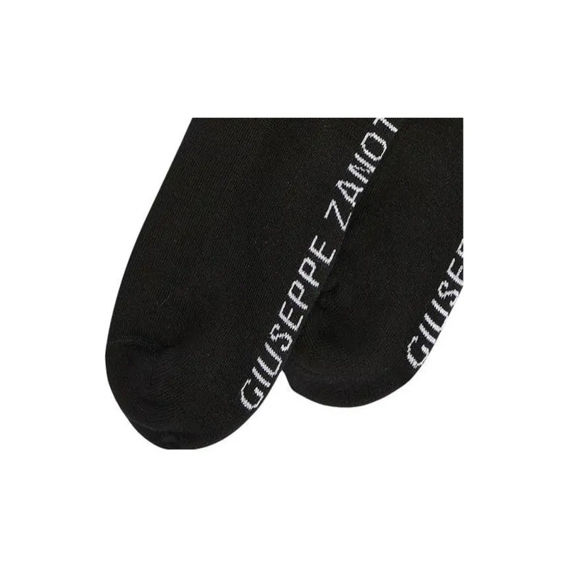 Giuseppe Zanotti Intarsia logo Ankle Socks-6