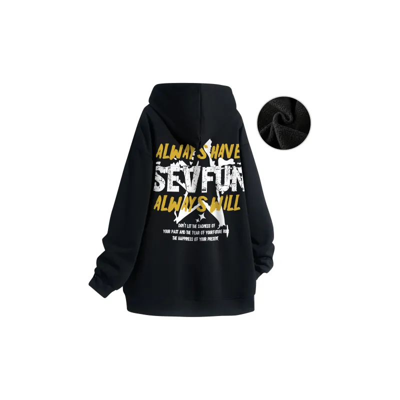7 SEVFUN Sweatshirt Unisex Navy Blue-19