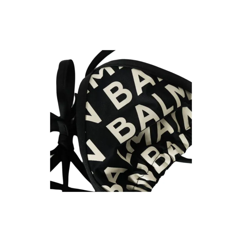 BALMAIN Logo print Bikini Set-3