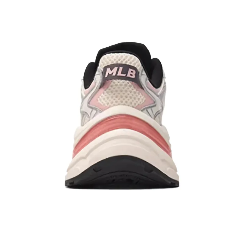 MLB Curve Runner Wear resistant And Lightweight Low Top Chunky Sneakers Unisex Pink-3