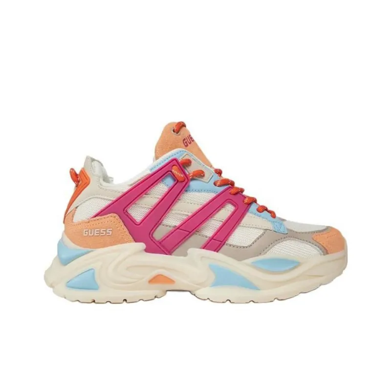 GUESS Belluna Low-Top Casual Shoes Women's Pink-1