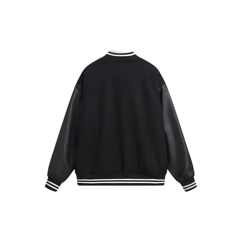 Vans Varsity Club Bomber Jacket Jackets Coats Women's Black-1