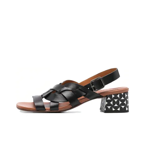 CHIE MIHARA Quirino Strap Sandals Women's Black