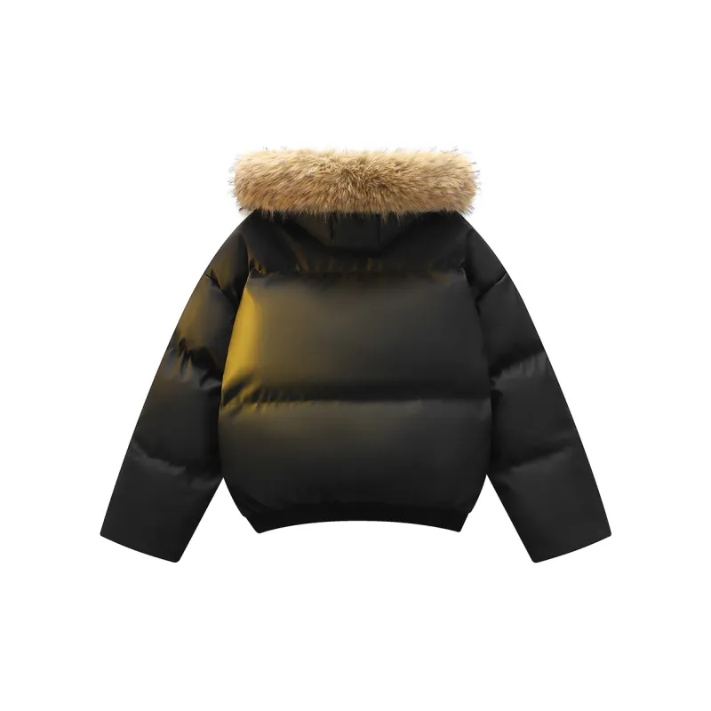Ice Flying Puffer Jacket Unisex-13