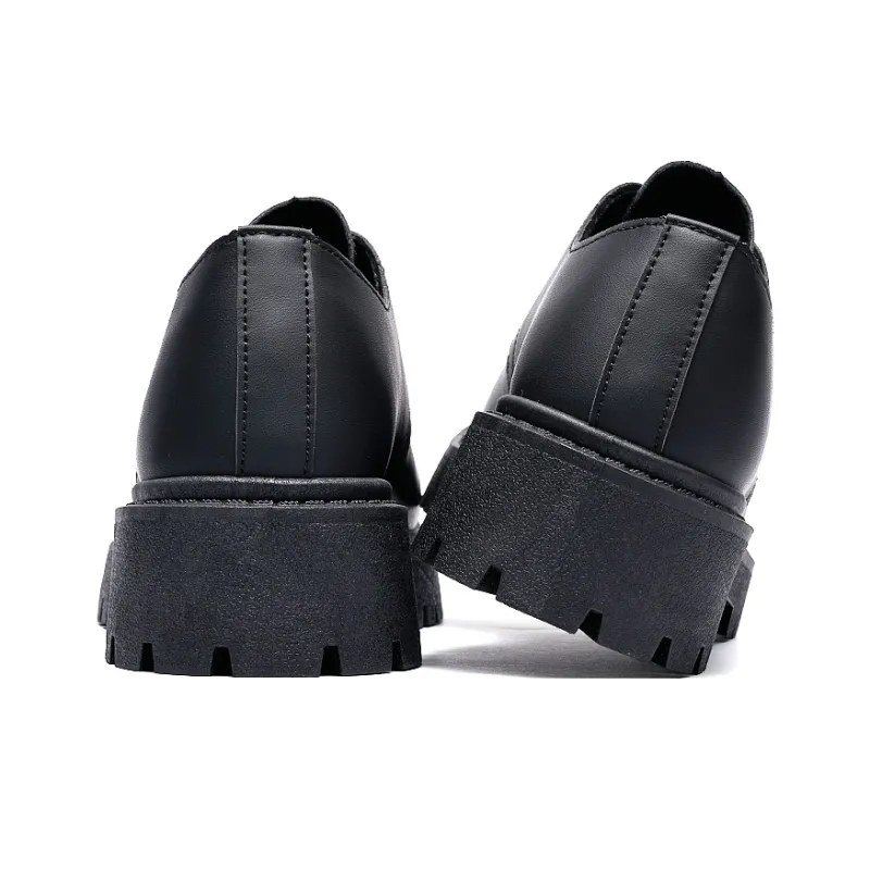 KAISER Casual Shoes Men's Black Fleece Lined-4