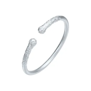 Century Edge Jewelry 999 Fine Silver Bangles Women's
