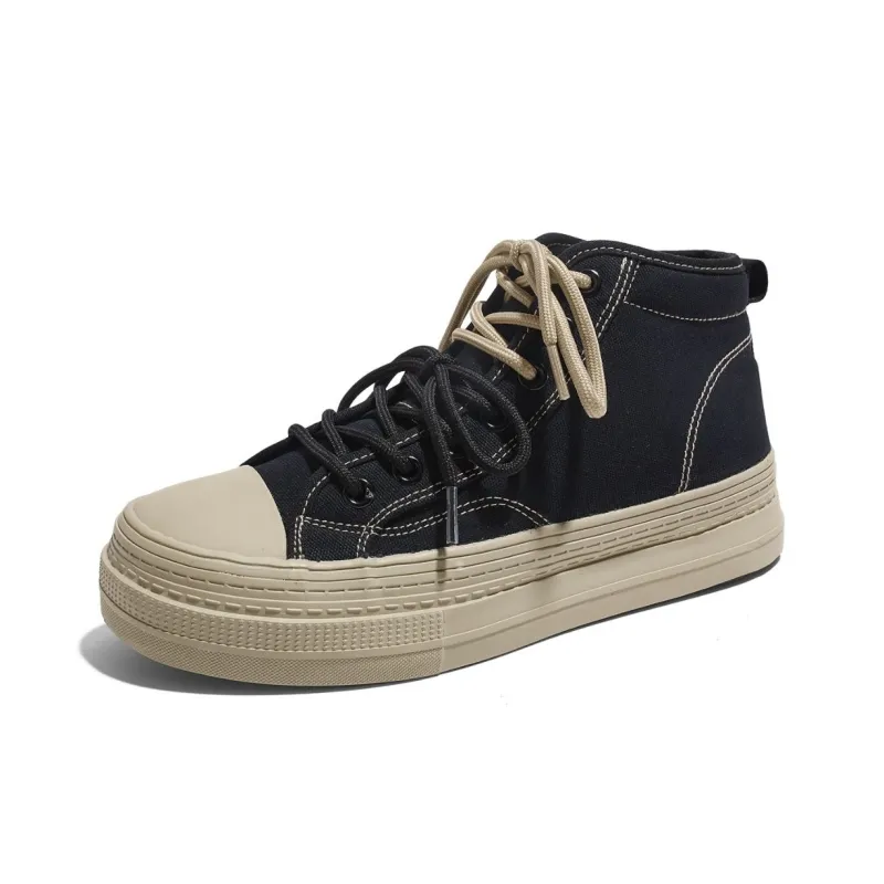 RENBEN Anti Slip And Wear Resistant Warm High Top Canvas Shoes Women's-6