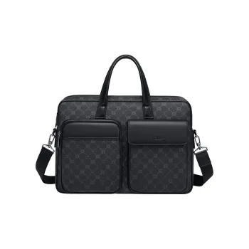 GOLF Briefcases Gray & Black