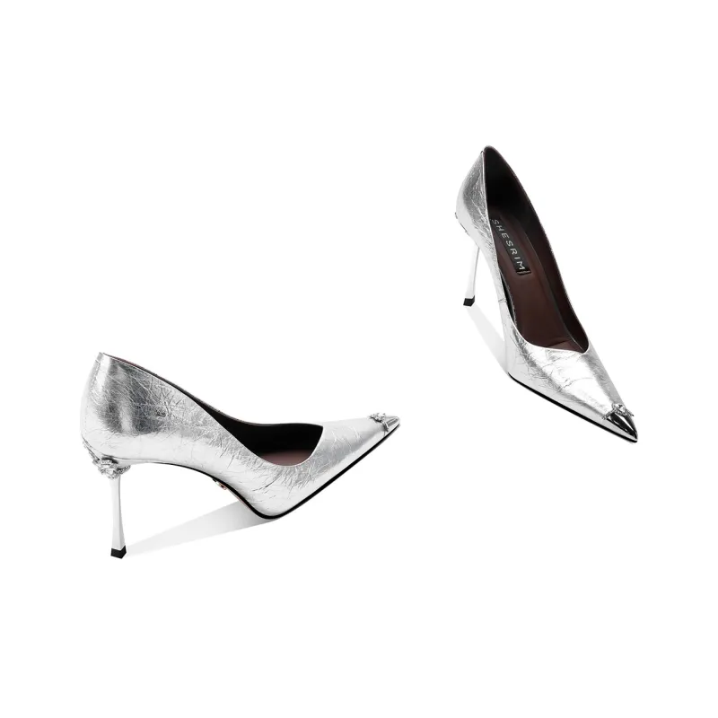 Shesrim Slim Heel High Heels 8.5cm Women's-6