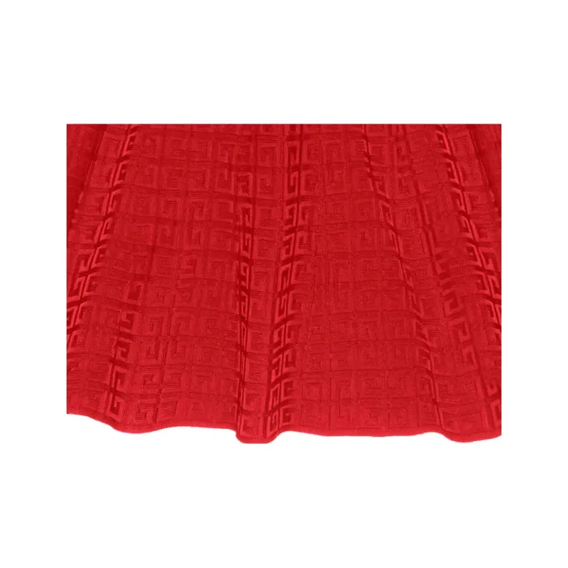 GIVENCHY SS23 Long Sleeved Dress Women's Red-5