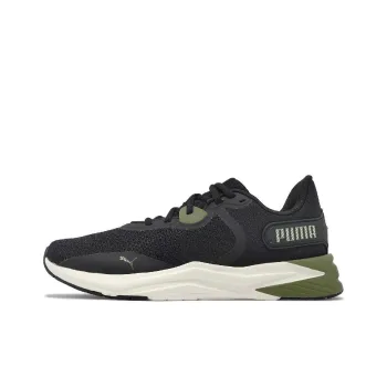 PUMA Disperse XT 3 Anti Slip Wear Resistant Low Top Training Shoes Men's Black Green