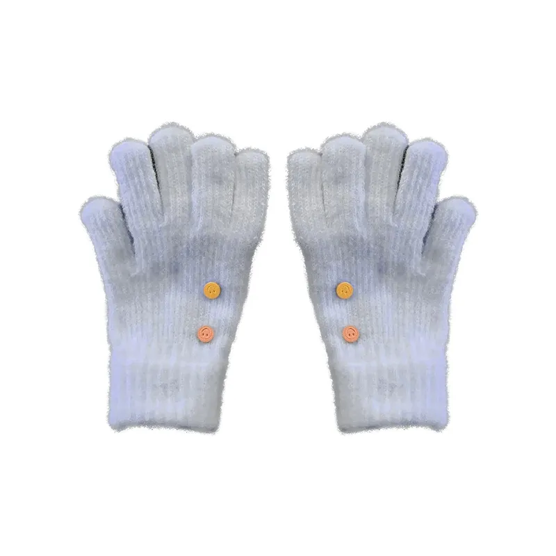 JKEM Acrylic Knit Gloves Unisex-15