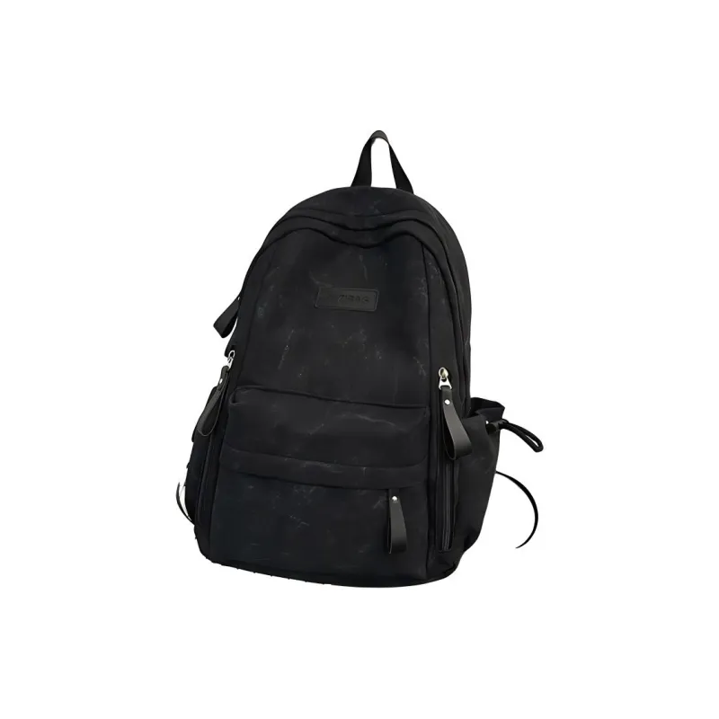 Yalu Nylon Backpack Regular Unisex Ecru/Gray/Black/Burgundy/Green-4