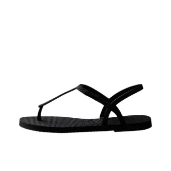 Havaianas You Paraty Glitter Strap Sandals Women's Black