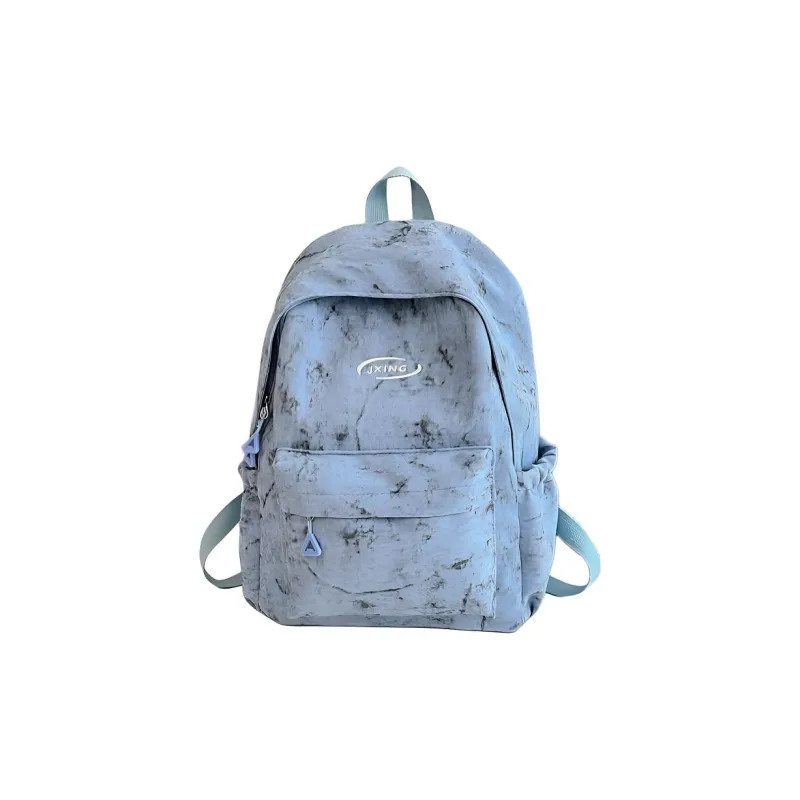 Yalu Nylon Backpack Women's Ecru/Black/Red/Blue-12