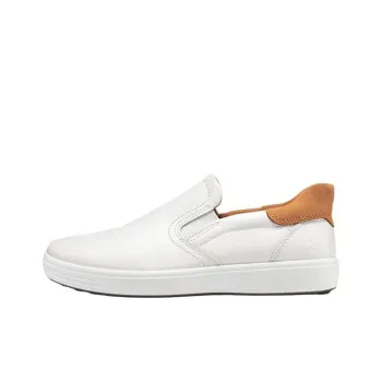 Ecco Soft And Cool Size 7 Casual Shoes Men's White