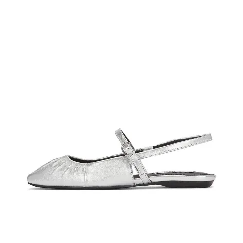 STEVE MADDEN GARSON Casual Single Shoes Women's Silver