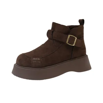 KUPE Warm Wear Resistant Cushioning Coverage Short Snow Boots Women's