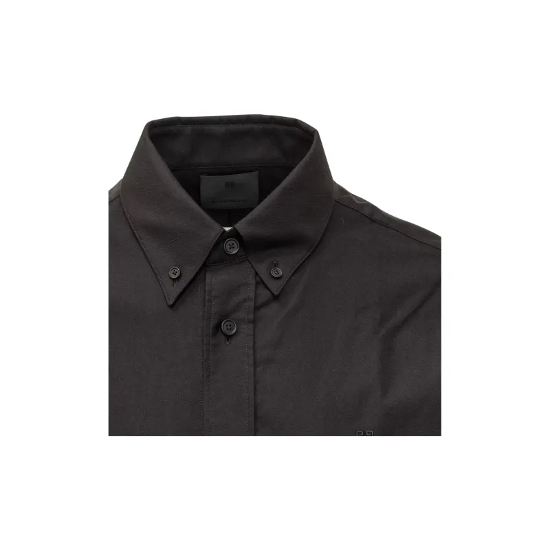Givenchy 4G Embroidered Long Sleeved Shirt-2