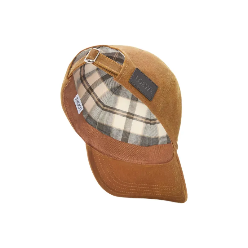 LOEWE Metal Baseball Caps Unisex Beige-2