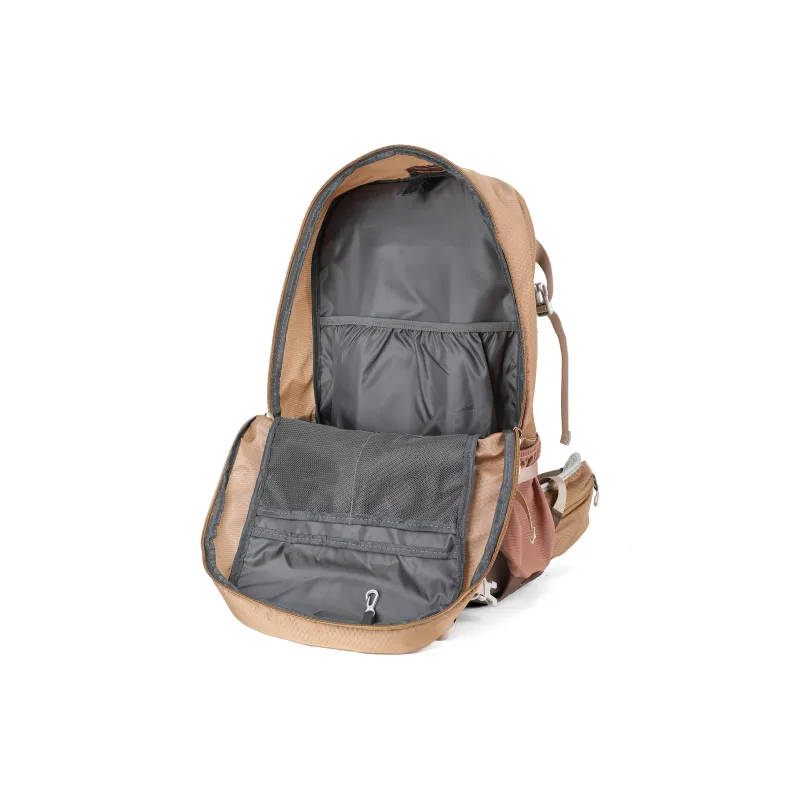 LVEYING Polyester Backpack Regular Unisex Khaki/royal Blue/black-4