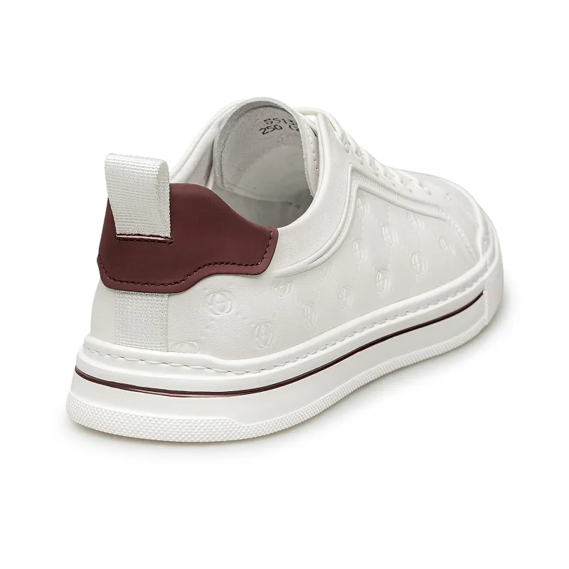 ZRO Skateboard Shoes Men Low Top White Blue/White Red-5