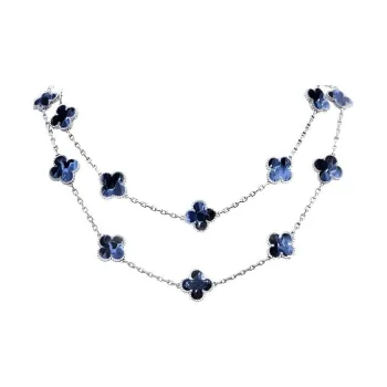 Van Cleef & Arpels Peter Stone Necklaces Women's Blue