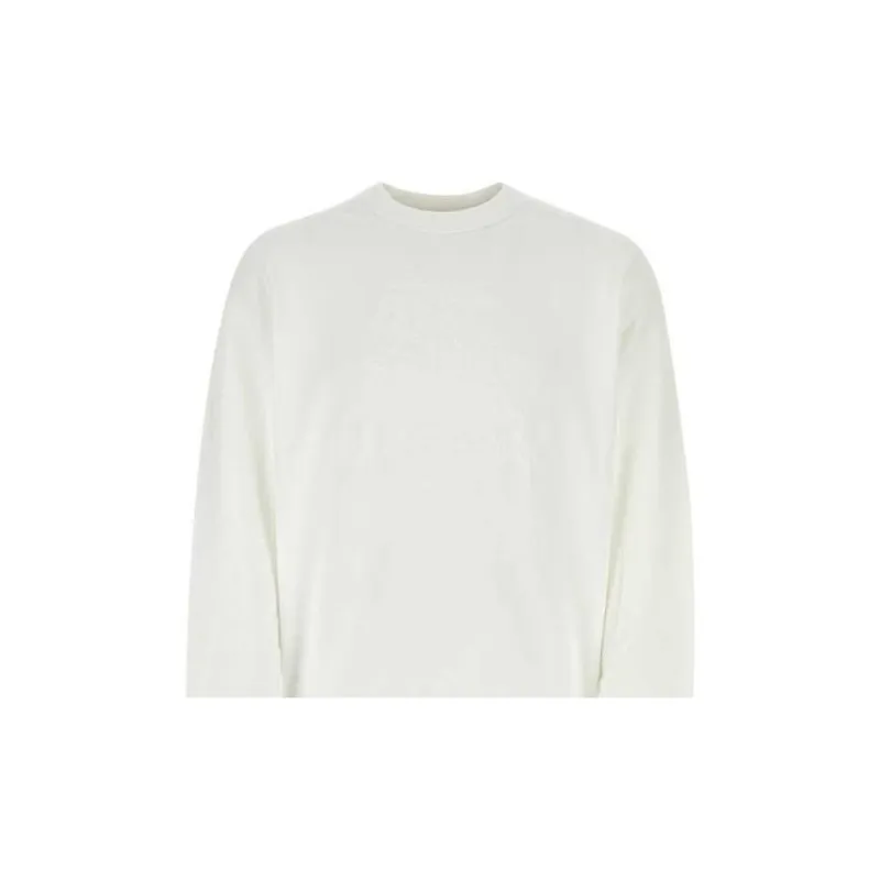 Burberry Logo Embroidered Crewneck Sweatshirt-5