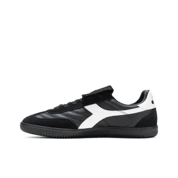 Diadora Anti Slip Wear Resistant Low Top Skateboard Shoes Unisex Black