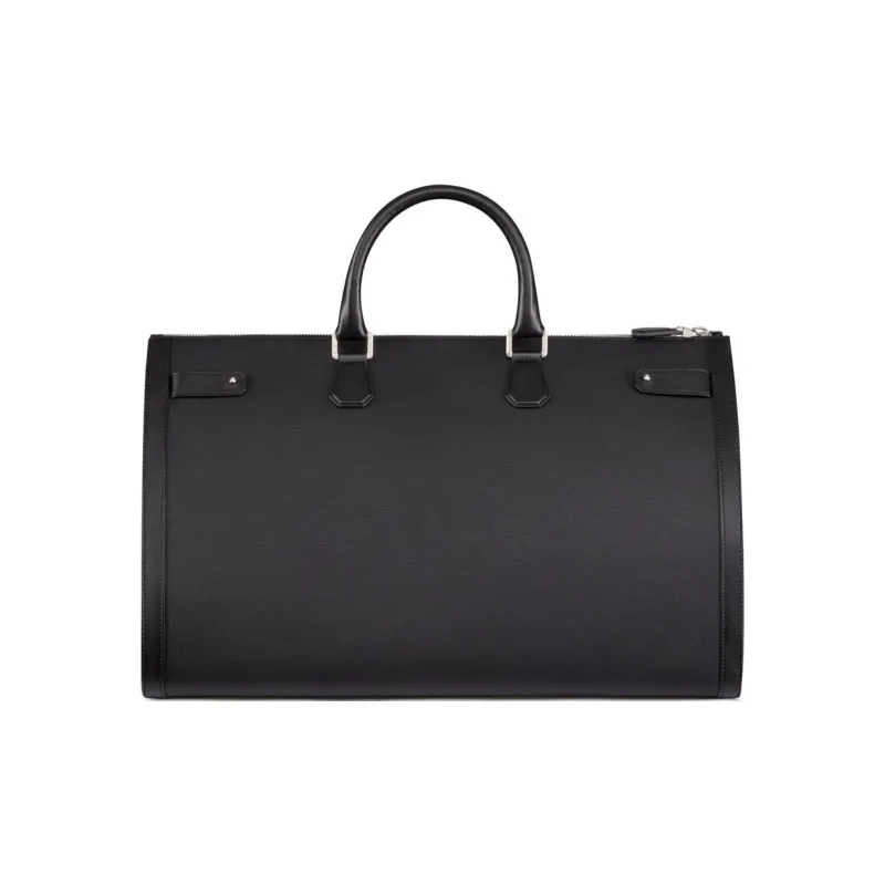 STEFANO RICCI Calfskin Travel Bag Men's Black-2