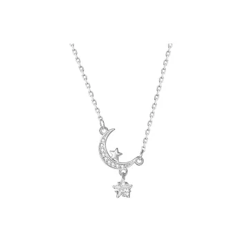 TRVMOE 999 Fine Silver Necklaces Women's
