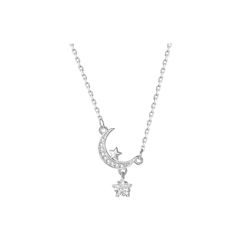 TRVMOE 999 Fine Silver Necklaces Women's-0