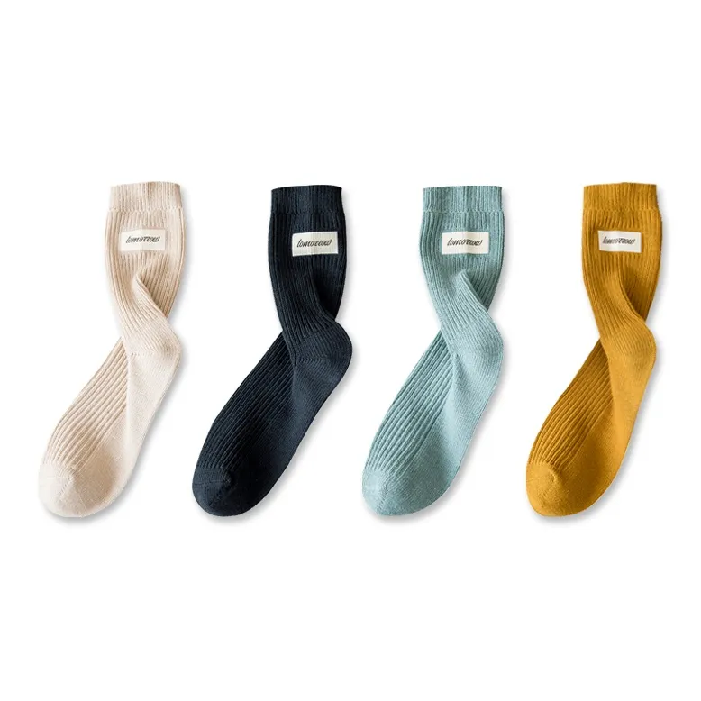 YOOKA Mid Calf Socks Women's Combo Set-11