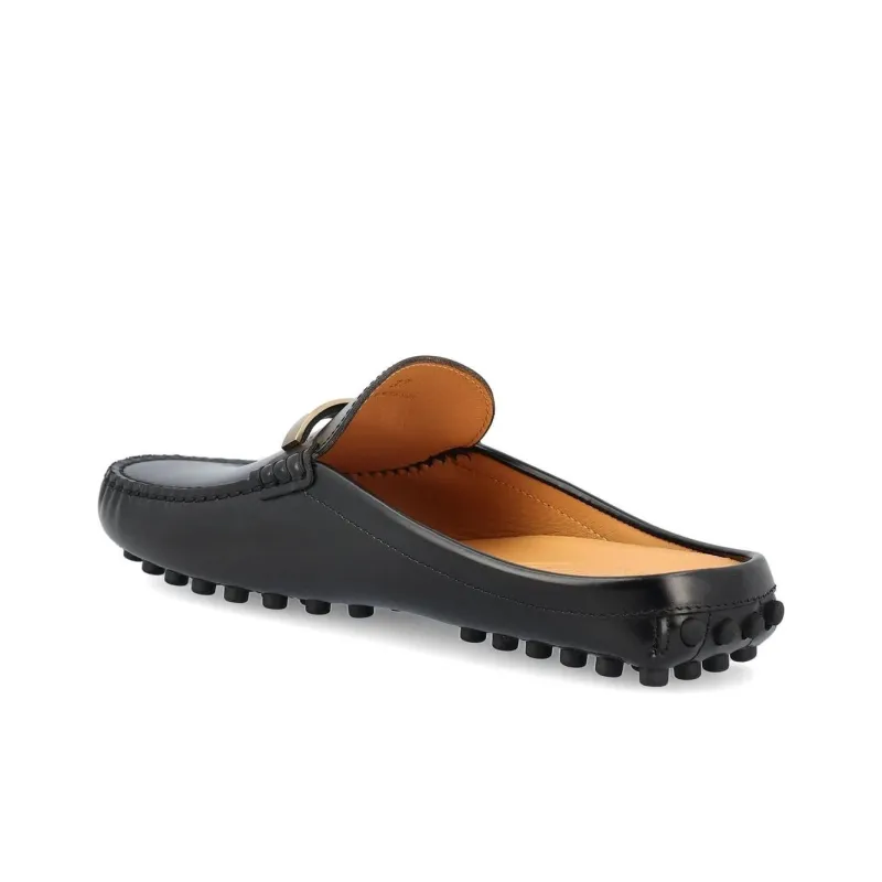 TOD'S Logo Engraved Slip On Sandals Women's-3